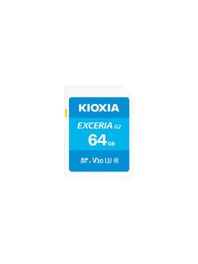 Карта пам'яті Kioxia Exceria G2 SDXC 64GB UHS-I U3 (LNEX2L064GG4)