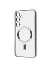 Чохол Wave Magnetic Ring для Samsung Galaxy S26 Plus Silver