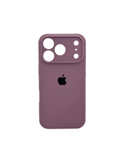 Чохол Silicone Case Full Aquarelle для iPhone 17 Pro Blackcurrant