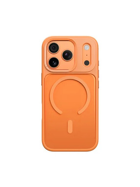 Чохол ROCK Guard Transparent Magnetic (Anti-drop Lens Protection) для Apple iPhone 17 Pro Max Orange (6928173590)