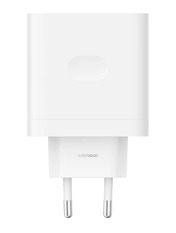 Мережевий зарядний пристрій Oppo SUPERVOOC White 45 1 USB-A Відсутній (1 USB-A) 45W White (VCB4JBEH)