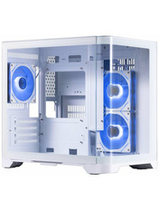 Корпус 1stPlayer UV5-BK-2FC7R-1FC7 Midi-Tower Black