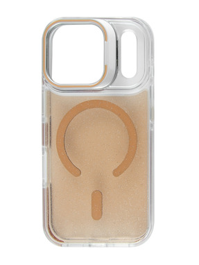 Чохол BeCover FIBRA Star Shine with MagSafe для Apple iPhone 17 Pro Desert Gold (715426)