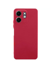 Чохол GETMAN Liquid Silk Full Camera для Xiaomi Redmi Note 14 Pro Dark Red Dark Red (6958201347)