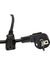 Кабель живлення PowerPlant CEE 7/7 to C13 2m (3x1.5mm²) Black