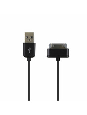 Кабель синхронізації Samsung P1000 Box USB to Samsung 30-pin 0,01m Black