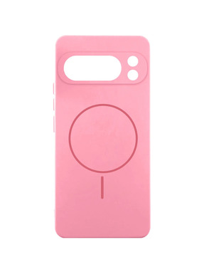 Чохол Silicone Cover Lakshmi Full Camera (AA) with Magnetic Fit для Google Pixel 9a Light Pink (6918742503)
