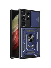Чохол Ummi Camshield Serge Ring для Samsung Galaxy S918 S23 Ultra Navy Navy (6937182504)