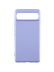 Чохол GETMAN Liquid Silk для Google Pixel 7A Light Purple Light Purple (6912847305)