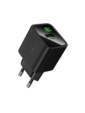 Мережевий зарядний пристрій Hoco CS81A Excellent (1 USB-A) 18W Black