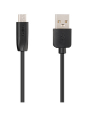 Кабель синхронізації Gelius  GP-UC115USB to microUSB 1m Black (85159)