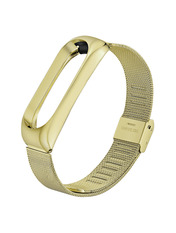 BeCover Metal Mi Band 3/4 Золотистий Gold (704653)