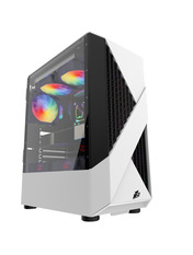 Корпус 1stPlayer F3-A 600 Вт Midi-Tower 600W Midi-Tower White (F3-A-WH-4F1-PS-600FK-EU)