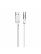 Кабель синхронізації Hoco U91 Magic USB to microUSB White 1 12W 1m White Ні