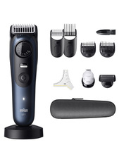 Машинка для стрижки Braun Series 7 BeardTrimmer BT7540 Black/Blue