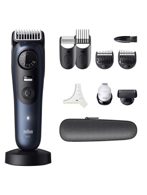 Машинка для стрижки Braun Series 7 BeardTrimmer BT7540 Black/Blue