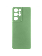 Чохол GETMAN Liquid Silk Full Camera для Samsung Galaxy S908 S22 Ultra Pistachio Pistachio (6904573812)