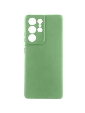 Чохол GETMAN Liquid Silk Full Camera для Samsung Galaxy S908 S22 Ultra Pistachio (6904573812)