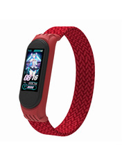 ArmorStandart Braided Solo Loop Mi Band 4/5/6/7 Червоний Red (ARM59182)