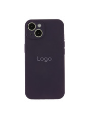 Чохол Silicone Case Full Size with Frame для Apple iPhone 14 Elderberry Elderberry (6918374502)