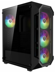 Корпус Gamdias Aura Gc1 Elite Midi-Tower Black (4711514500592)