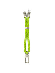 Кабель синхронізації Hoco  GH5 ElegantType-C to Lightning Neon green 0,22m Neon green