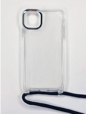 Чохол 1.0 mm для Apple iPhone 11 Transparent/Black