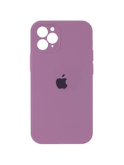 Чохол Silicone Case Square Full Camera для Apple iPhone 11 Pro Max Lilac Pride