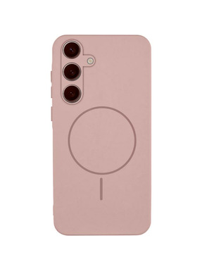 Чохол Silicone Cover Lakshmi Full Camera (AA) with MagFit для Samsung Galaxy S25 Edge Pink Sand (6958301274)