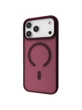 Чохол Wave Matte Insane Case with Magnetic Ring для Apple iPhone 17 Pro Max Cherry red (6928471035)