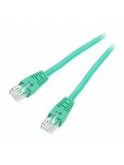 Мережевий патч-корд Cablexpert Cat.6 UTP Зелений Green 5 5m Green (PP6U-5M/G)