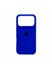 Чохол Silicone Full Case Open Cam для Apple iPhone 17 Pro Shiny Blue Shiny Blue (6948137025)