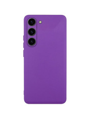Чохол GETMAN Liquid Silk Full Camera для Samsung Galaxy S911 S23 Purple Purple (6951827304)