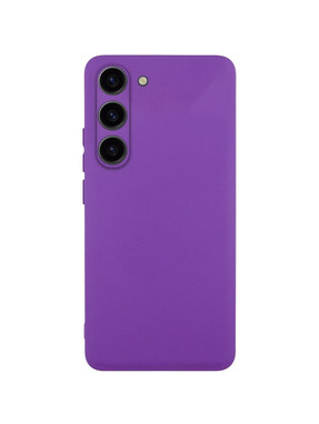 Чохол GETMAN Liquid Silk Full Camera для Samsung Galaxy S911 S23 Purple (6951827304)