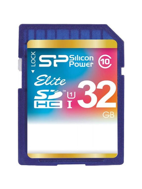 Карта пам'яті Silicon Power Elite SDHC 32GB Class 10 UHS-I (SP032GBSDHAU1V10)