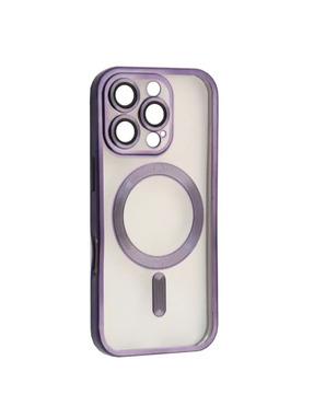 Чохол SHINING Camera MagSafe для Apple iPhone 16 Pro Max Deep Purple (6907281453)