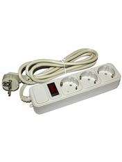 Мережевий фільтр Logan SFG3-1.8 3/1,8m Gray