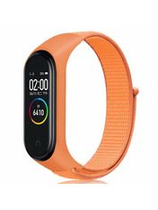 BeCover Nylon Style Mi Band 5/6/7 Помаранчевий Orange (707665)