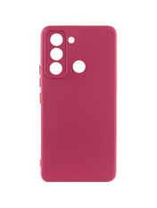 Чохол Silicone Case Lakshmi Full Camera для Tecno Spark 8C/Go Marsala