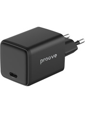 Мережевий зарядний пристрій Proove Pocket GaN 1 USB-C 25 Black (1 USB-C) 25W Black (WCPG25010201) Відсутній