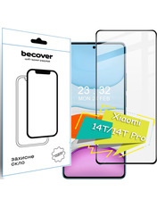 Захисне скло BeCover для Xiaomi 14T/14T Pro Глянсова BOX глянсове (713322)
