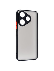 Чохол ArmorStandart Frosted Matte для Xiaomi Redmi 13/Poco M6 4G Black Black (ARM78268)