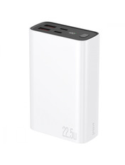 Павербанк Proove Hyper Flux Plus 2xUSB-C + 1xUSB-A 22,5W 20000mAh White (PBF222120002)