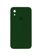 Чохол Silicone Case Square Full Camera для Apple iPhone XR Army Green