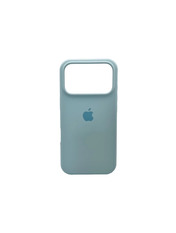 Чохол Silicone Silicone Full Case Open Cam для Apple iPhone 17 Pro Mist Blue