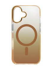 Чохол BeCover FIBRA Shock-Proof case with MagSafe для Apple iPhone 17 Gold Gold (715444)