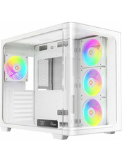 Корпус Ocypus Iota C70 Curve ARGB Без БЖ Midi-Tower Midi-Tower White (IOTA-C70-WHD400CD-GL)