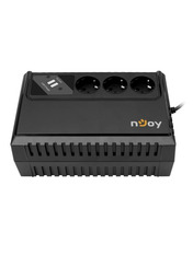 ДБЖ Njoy Renton Відсутній 650 (360W) EURO Black (Renton 650 USB)