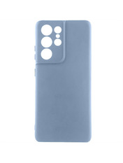Чохол GETMAN Liquid Silk Full Camera для Samsung Galaxy S908 S22 Ultra Lilac Blue Lilac Blue (6937185024)
