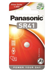 Батарейка Panasonic SR-41 Silver Oxide 1шт (SR-41EL/1B)